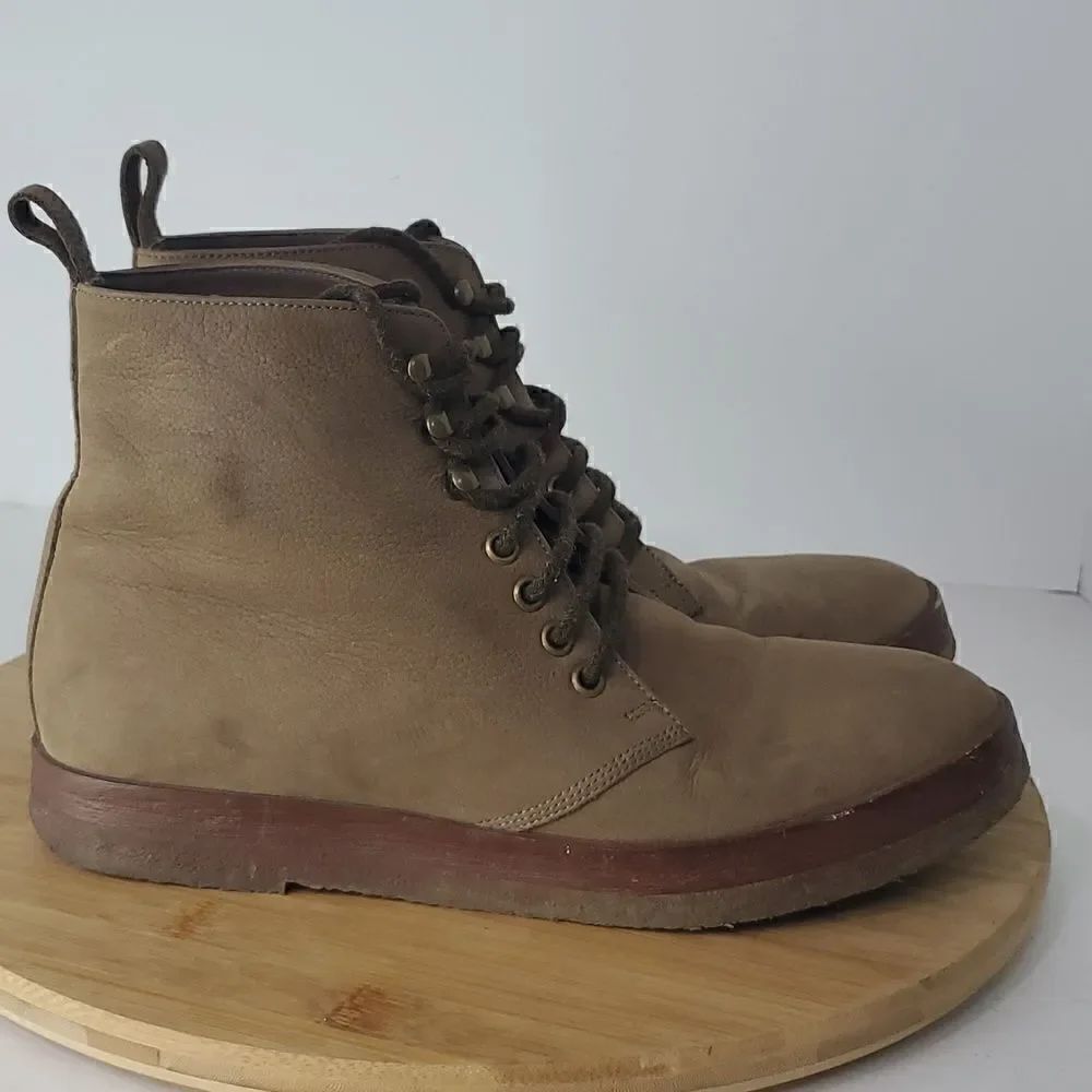Jenni Kayne Canyon Leather Boot in Stone Women's Size EU 38